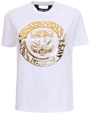 Just Cavalli Stilvolle t-shirts und polos - Weiß