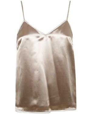 Fabiana Filippi Sleeveless Tops - Brown