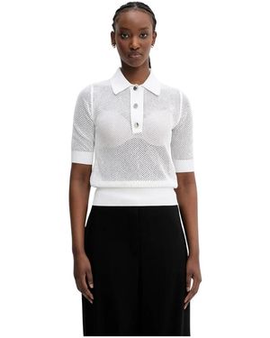 Sportmax Tops ,Wit ,Casta Poloshirt