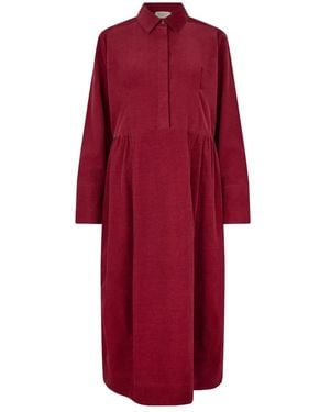 Masai Shirt Dresses - Rosso