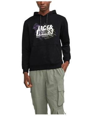 Jack & Jones Hoodies - Black
