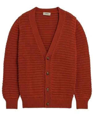 A PAPER KID Cardigans - Rojo