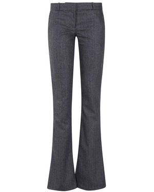 Coperni Blanket Lage Taille Broek - Blauw