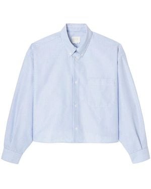 A.P.C. Sophia Gestreepte Blouse - Blauw