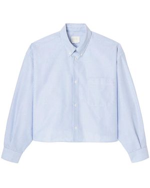 A.P.C. Sophia Gestreiftes Hemd - Blau