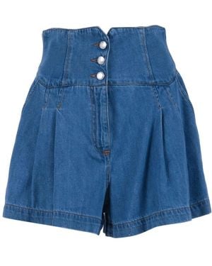 Ermanno Scervino Denim Shorts - Blue