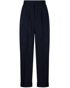 Max Mara Tapered Trousers - Blauw