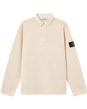 Stone Island Polo Shirts - Blanc