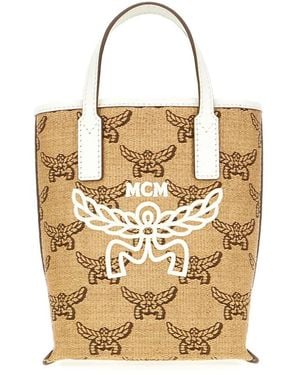 MCM Tote Bags - Metallizzato