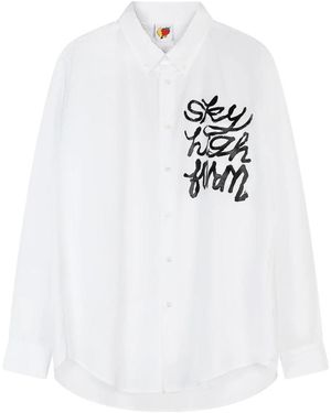 Sky High Farm Shirts - Blanco