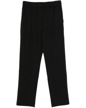 Weekend by Maxmara Milano-Brei Jersey Broek - Zwart