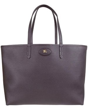 Burberry Tote Bags - Purple