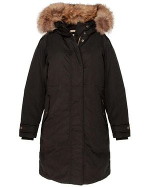 Woolrich Grace Fur Parka - Schwarz