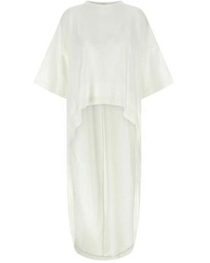 DI.LA3 PARI' Maxi Dresses - Blanco