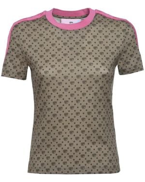 Chiara Ferragni T-Shirts - Gray