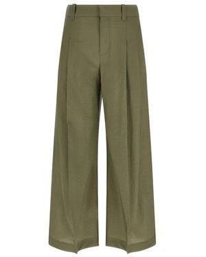 Brunello Cucinelli Wide Trousers - Green
