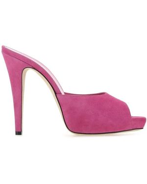 Paris Texas Monica Mules - Pink