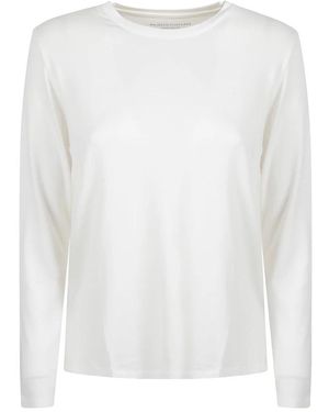 Majestic Filatures Long Sleeve Tops - White