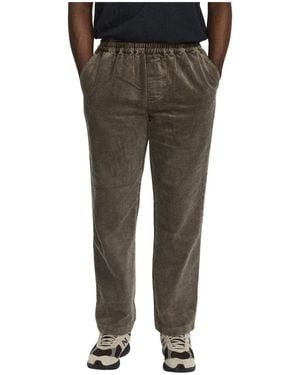 Revolution Straight Trousers - Gris