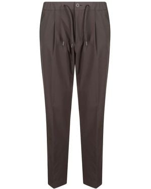 Herno Slim-Fit Trousers - Marrón