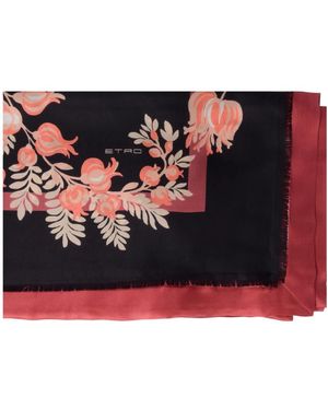 Etro Silky Scarves - Rosso