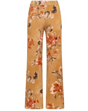 Maliparmi Wide Trousers - Orange