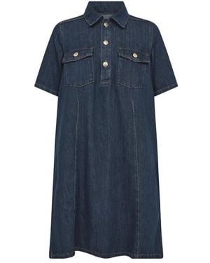 Mos Mosh Shirt Dresses - Blue