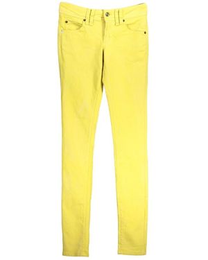 John Galliano Slim-Fit Jeans - Yellow