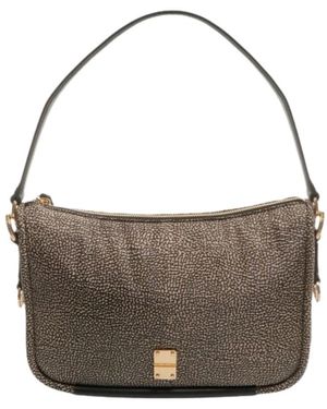 Borbonese La Cahier Medium - Braun