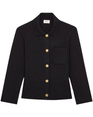 Saint Laurent Sl H26 Jas - Blauw