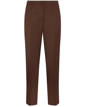 P.A.R.O.S.H. Slim-Fit Trousers - Brown
