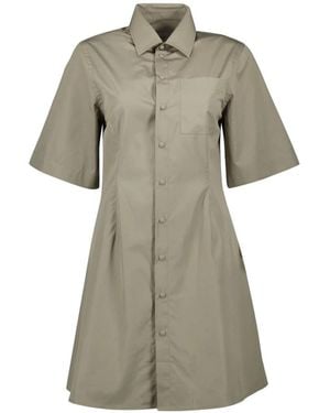 Ami Paris Shirt Dresses - Grey