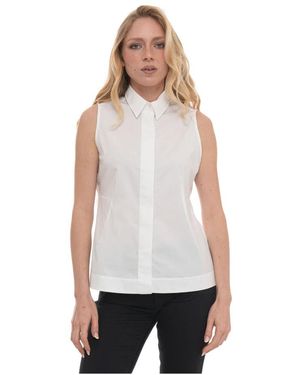 Fay Mouwloze Blouse - Wit