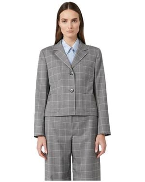 Max Mara Korte Jas - Grijs