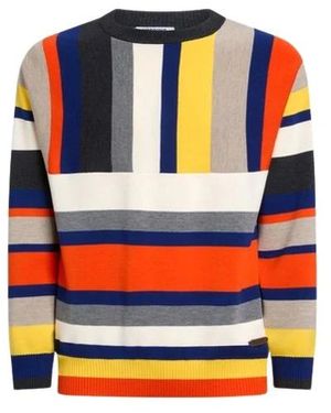 Moschino Round-Neck Knitwear - Blue