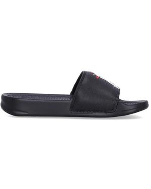 RIPNDIP Schoenen ,Zwart ,Lord Nermal Slide Pantoffels Zwart