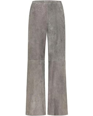 forte_forte Wide Trousers - Grey