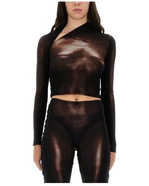 Jean Paul Gaultier Long Sleeve T-Shirts - Black