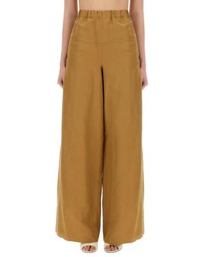 Max Mara Wide Hosen - Natur