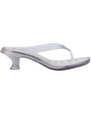 Melissa Heeled Mules - Bianco