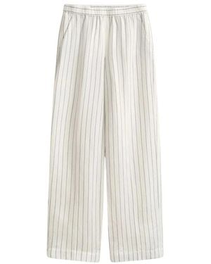 GANT Wide Trousers - Blanco