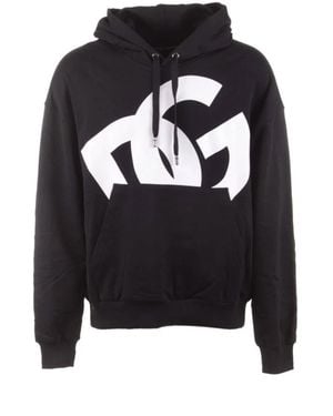 Dolce & Gabbana Hoodies - Black