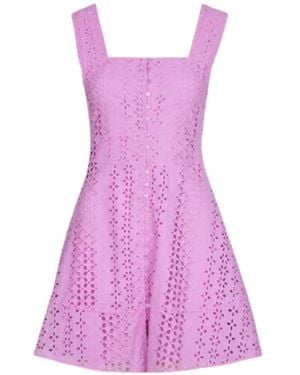 Suncoo Short Dresses - Purple