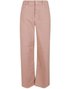 Weekend by Maxmara Jeans ,Roze ,Katoen Medina Wide Jeans
