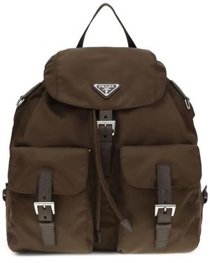 Prada Backpacks - Marrón