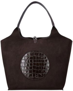 Stella McCartney Logo Reversible Tote Bag - Zwart