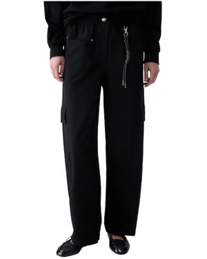 Liu Jo Tf6067 Broek - Zwart