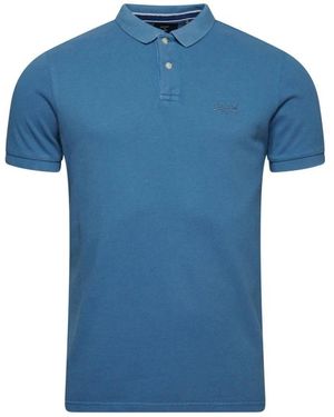 Superdry Polo Shirts - Azul