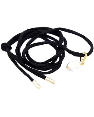 Carven Je006 Necklace - Schwarz