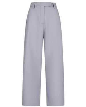 Thelatest Wide Trousers - Purple